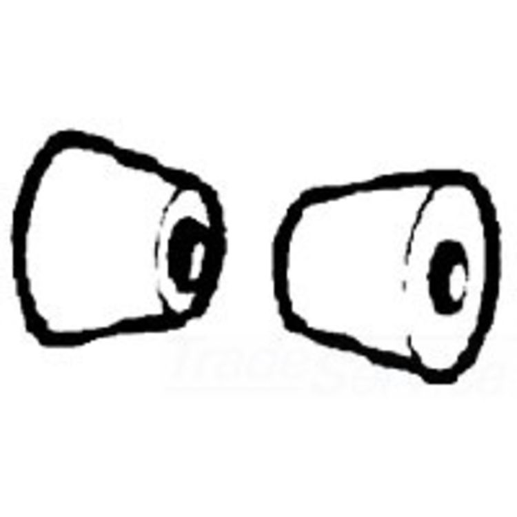 Support Rollers (2-Pack) - 3.6" Length for Enhanced Stability and Performance