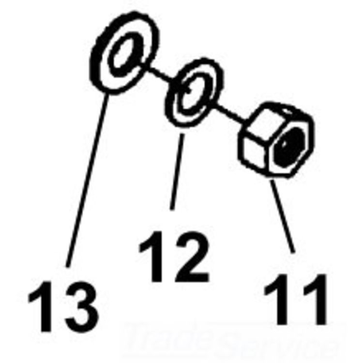 Hex Nut 5/8"-18 - Durable Steel Fastener for Secure Connections