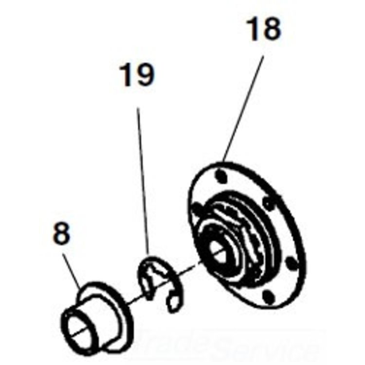 1.00" Diameter Retaining Ring - Durable, Compact Design for Secure Fastening