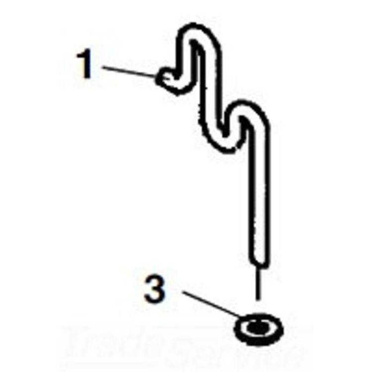 K375 Retainer Drum - Durable, Compact Design (6" Length, 4.5" Width, 0.2" Height)