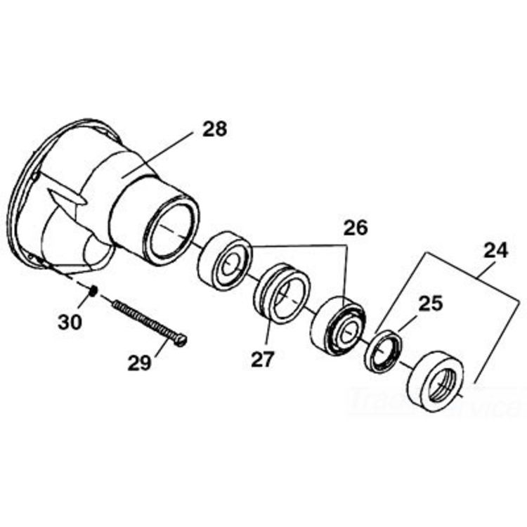 Precision Bearing Set for Model 535 Pipe & Bolt Threading Machine - Durable & Reliable Performance