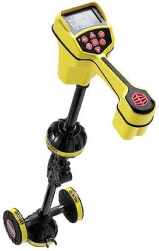 Underground Utility Locator - 15ft Depth, Backlit Display, Includes Carrying Case & Batteries