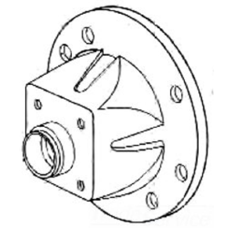 End C Flange Cover - Durable, Reliable, Perfect for Secure Connections