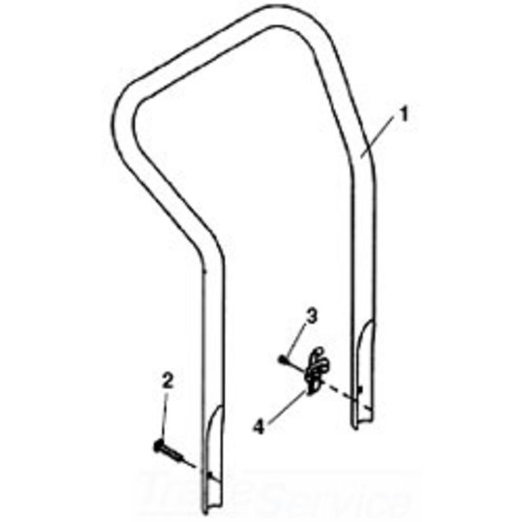 Ergonomic Heavy-Duty Cart Handle for Effortless Mobility and Transport