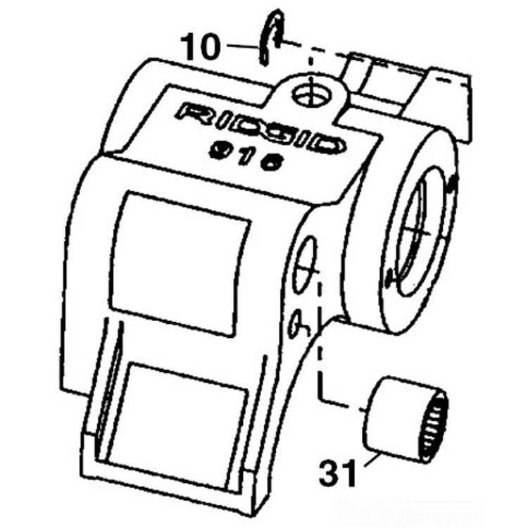 Roll Lower Housing 1822 - Durable, Precision Engineered for Optimal Performance