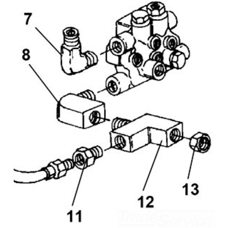 Street Tee 1/2" NPT - Durable Brass Fitting for Reliable Plumbing Connections