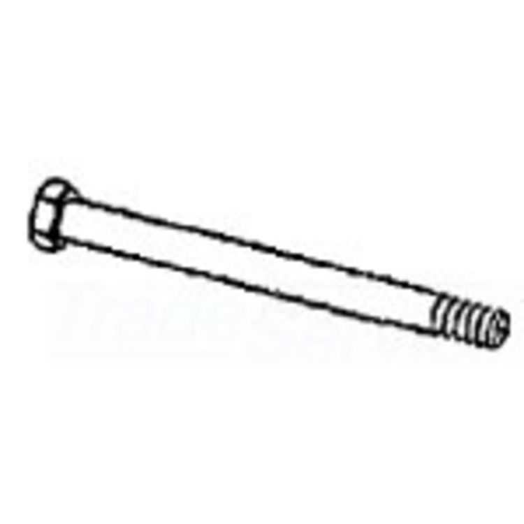 5/8"-11 x 7" Hex Cap Screw, Grade 5, Durable Steel Fastener for Heavy-Duty Applications