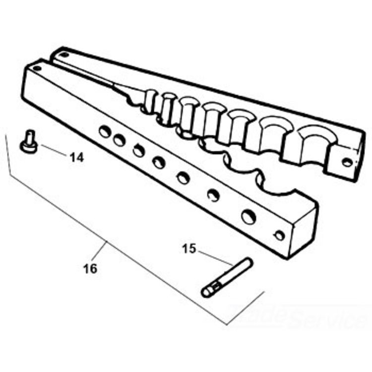 458mm Flaring Bar - Precision Tool for Efficient Pipe Flaring and Bending