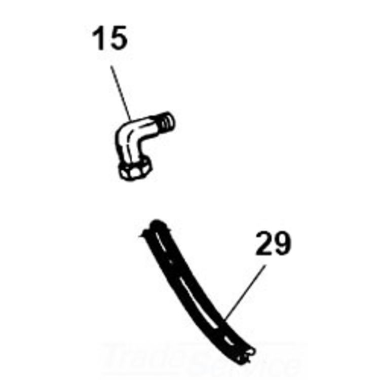 12" Plastic Tube - Durable, Lightweight, Ideal for Plumbing and Drain Cleaning Applications