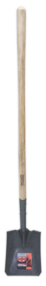 Heavy-Duty Round Point Shovel with 170 cm Long Handle for Durable Digging and Landscaping