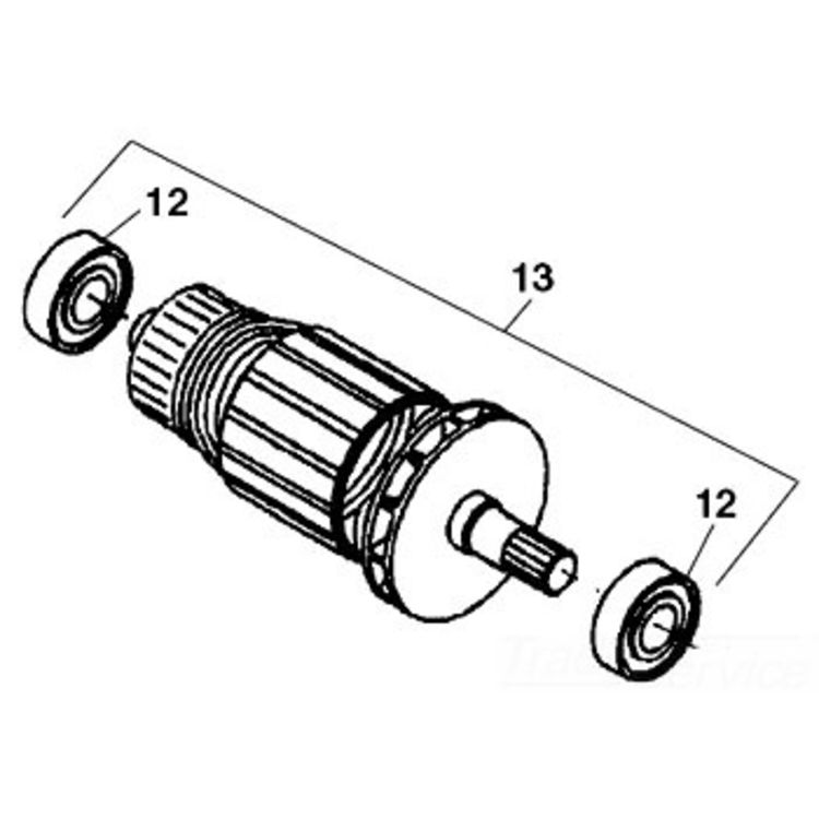 230V Biased CCW Armature for Reliable Performance in Power Tools