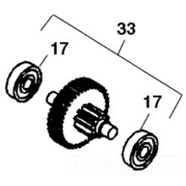 2nd Intermediate Gear Assembly - High-Performance Durable Replacement Component