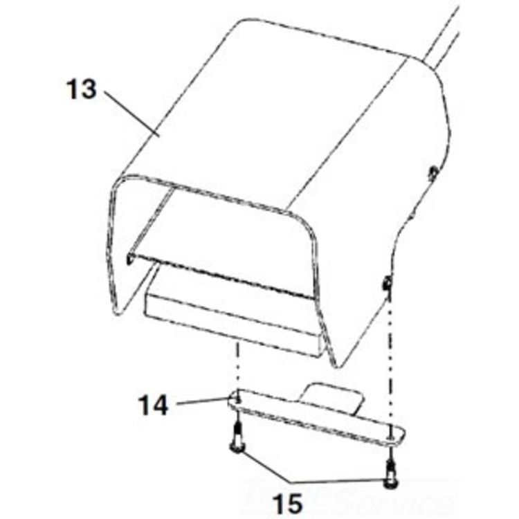 10-24 x 27/32 Screws, Pack of 4 - Durable Fasteners for Versatile Applications