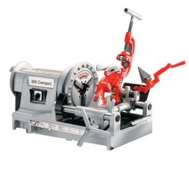 300 Compact 115V Pipe Threading Machine - Efficient, Portable, Durable