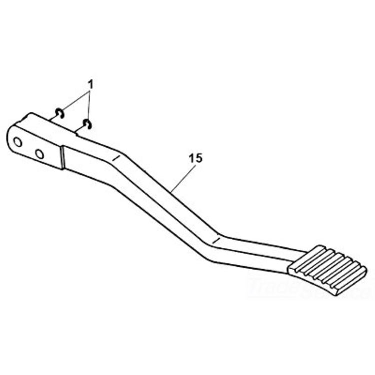 HF31 Foot Pedal Switch for Convenient Control and Hands-Free Operation