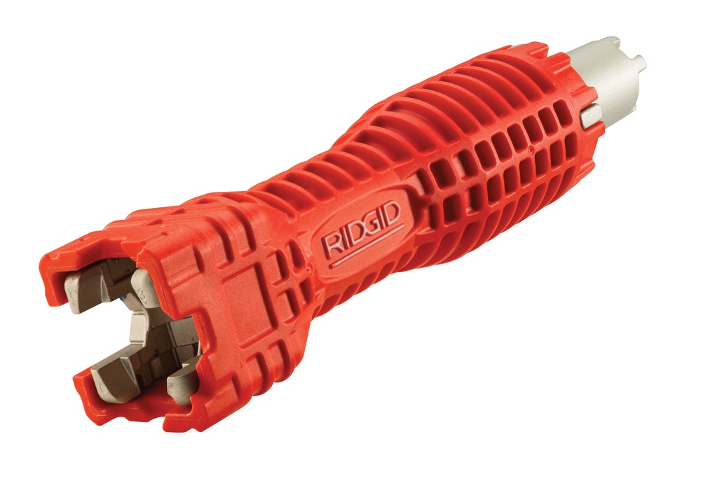 EZ Change 6.5" Faucet & Sink Tool - 1-Handed, Multi-Size Hex, Access Hard-to-Reach Valves