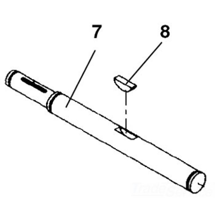Heavy-Duty Output Shaft for Reliable Performance and Durability