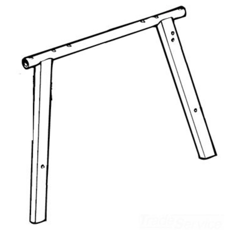 Non-Operational Rear Leg Assembly for Enhanced Stability and Support