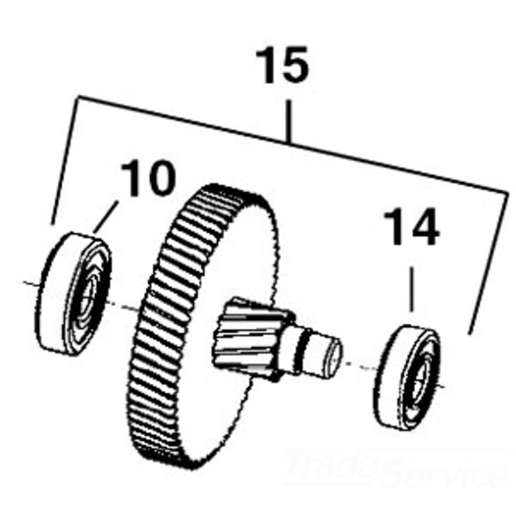 Second Gear Assembly - Sturdy Replacement Component for Consistent Performance