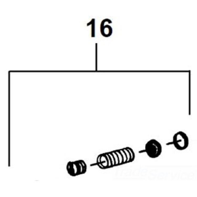 Valve Repair Kit - Compact 6" Length, Durable Design for Efficient Repairs
