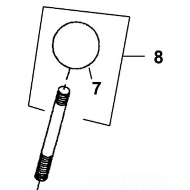 KM-6C Clutch Handle Knob - Durable, Ergonomic Design for Enhanced Control and Performance