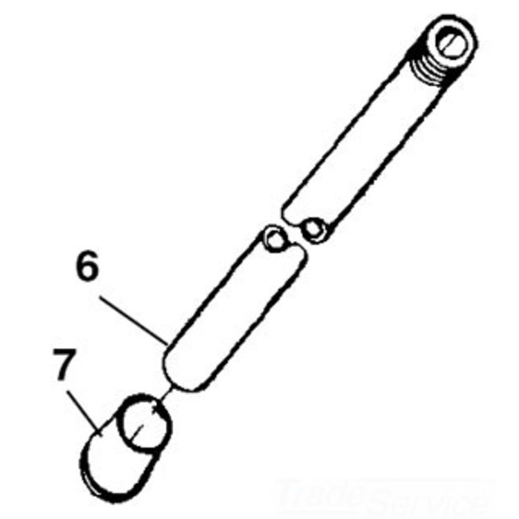 542 Rubber Tip - Durable, Non-Marring Replacement for Tools and Equipment