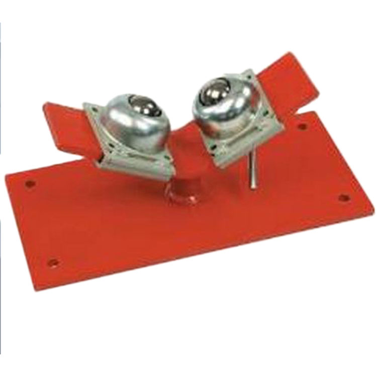 Ball Transfer Pipe Support, Adjustable 2.5" to 12", 14.4" Length, Durable Design