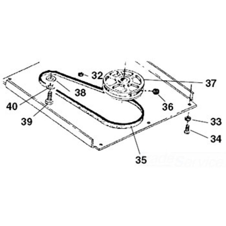 V-Belts - Pack of 2 Durable Replacement Belts for Reliable Performance
