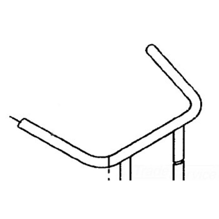 Ergonomic Handle Assembly with Hand Grips for Enhanced Comfort and Control (Model 7500)