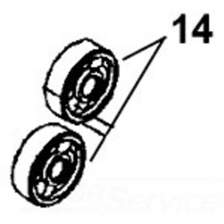 Set of 3 High-Performance Bearings for Smooth Operation and Durability