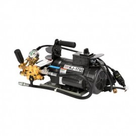 KJ-1750 Electric Jetter with Dual Pulse, 1750 PSI, H-30 Cart, and 50' Hose for Fast Cleaning
