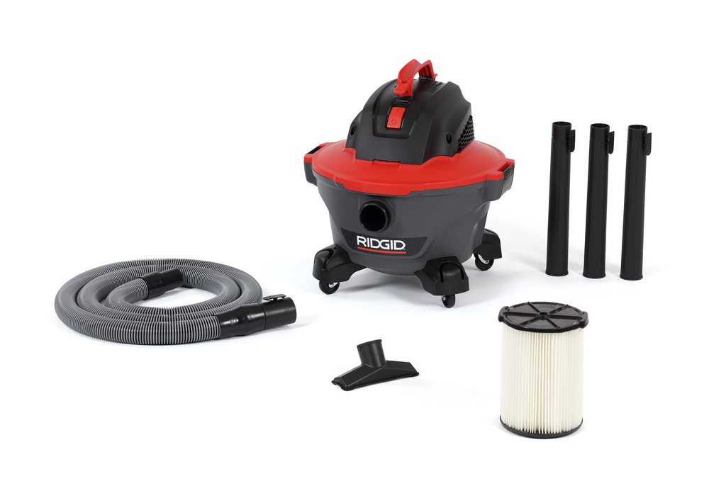 6 Gallon NXT Wet Dry Vacuum - Powerful, Versatile Cleaning Solution for Home & Workshop