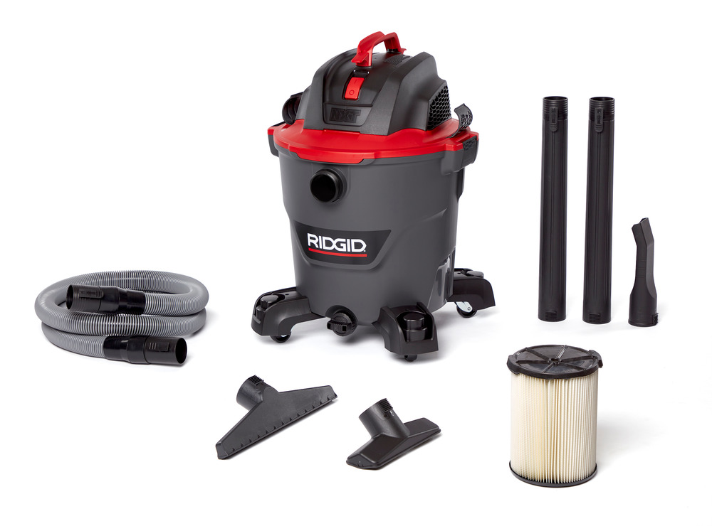12 Gallon NXT Wet/Dry Vacuum - High Performance for Tough Cleaning Tasks