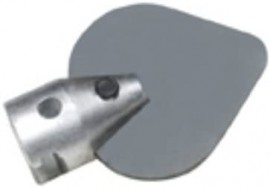 1" Grease Cutter for K-39, K-39AF, K-380 & K-3800 Drum Machines - Efficient Spade Design