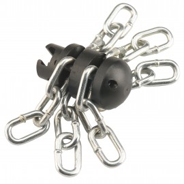 2" Chain Knocker - Durable Door Hardware for 3.4" Height & 3.1" Width Doors