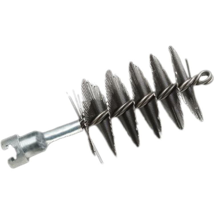 T38 Flue Brush - 1.5" Diameter, 10.8' Cord Length, 1.7" Tread Width for Efficient Cleaning