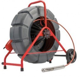 200 ft Pipe Inspection Camera Reel with Self-Leveling HDR Camera, 2"-12" Pipe Capacity