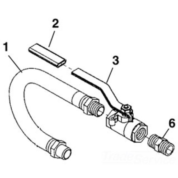 Hex Nipple 3/8" x 3/8" - Durable Brass Fitting for Reliable Plumbing Connections