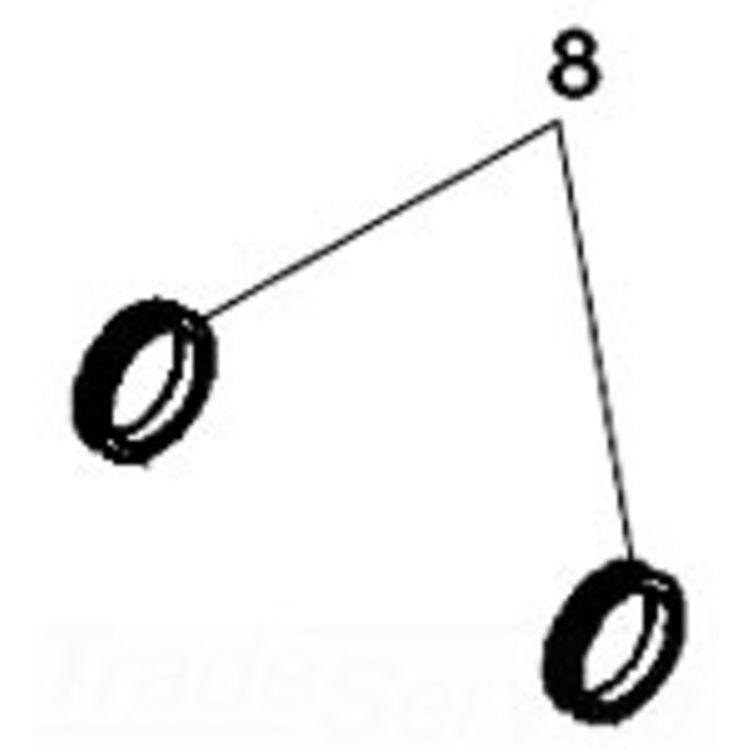 Bushings, Pack of 4 - Durable and Reliable for Optimal Performance