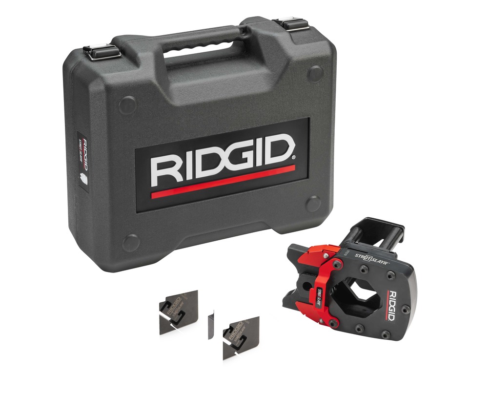 Strut Cutting Pressing Tool Attachment Kit with Slayr Head, Case & 1-5/8 Die - 1.6" Length