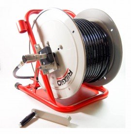 200' Hose Reel with 3/8" ID Hose - Compact Design for Easy Storage and Use