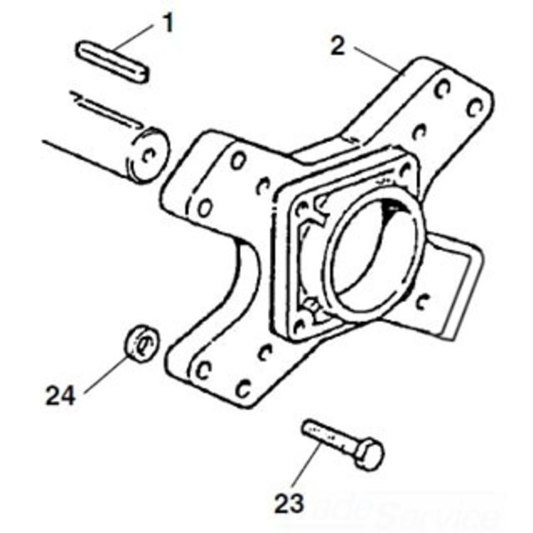1" Square Key for 1/4" Shafts - Durable Steel Construction, Precision Fit