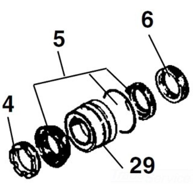 Kj3000 Plunger Seal Kit - Durable, Reliable, Essential for Efficient Plumbing Repairs
