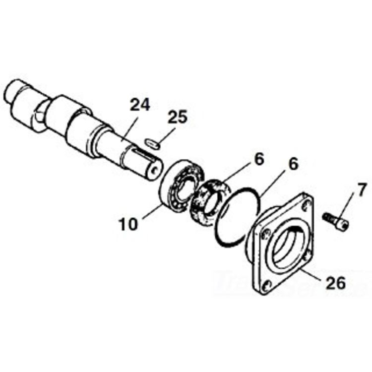 Crankshaft Shaft - Durable, High-Performance Replacement for Optimal Engine Functionality