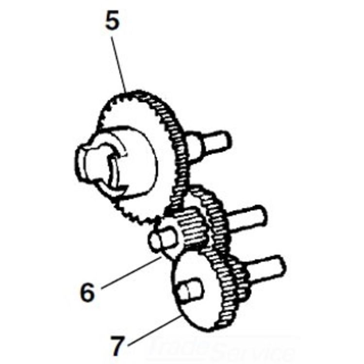 K3800 Second Intermediate Gear Assembly for Reliable Performance and Durability