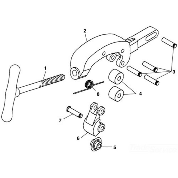 354 Pipe Cutter - Durable, Precision Cutting Tool for Efficient Plumbing Tasks