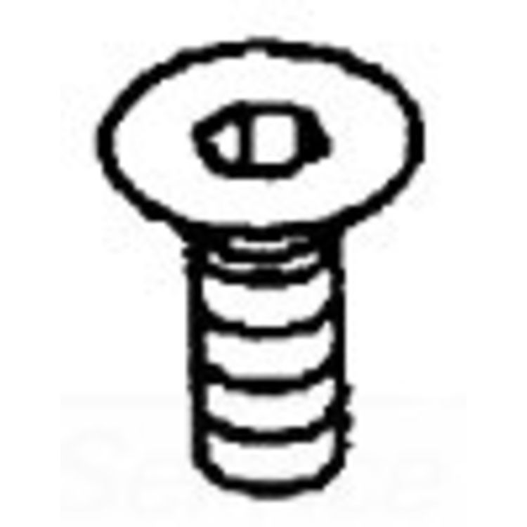 Pack of 5 8-32 x 7/16" Flat Head Screws - Durable & Reliable Fasteners