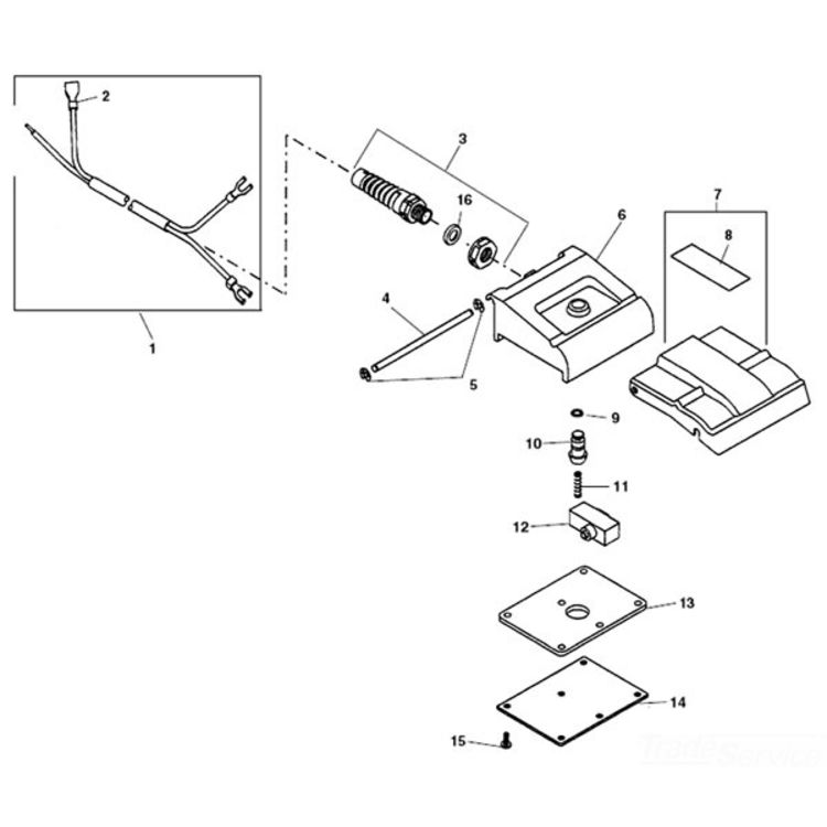 Precision Control Footswitch Assembly for Power Tools