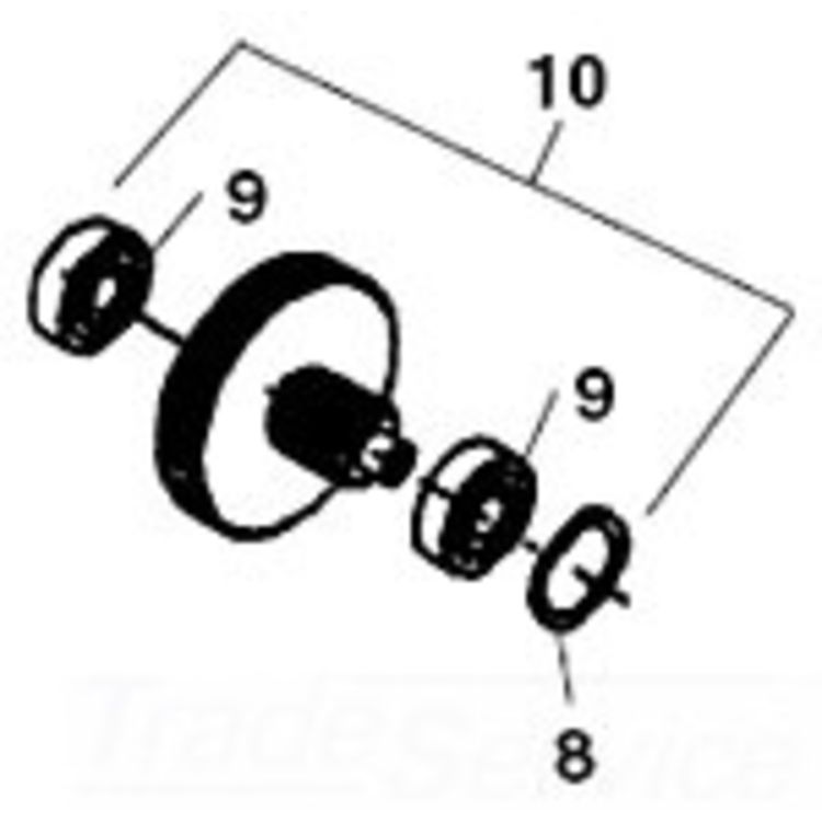 High-Performance 2nd Intermediate Gear Assembly - Durable Replacement Part