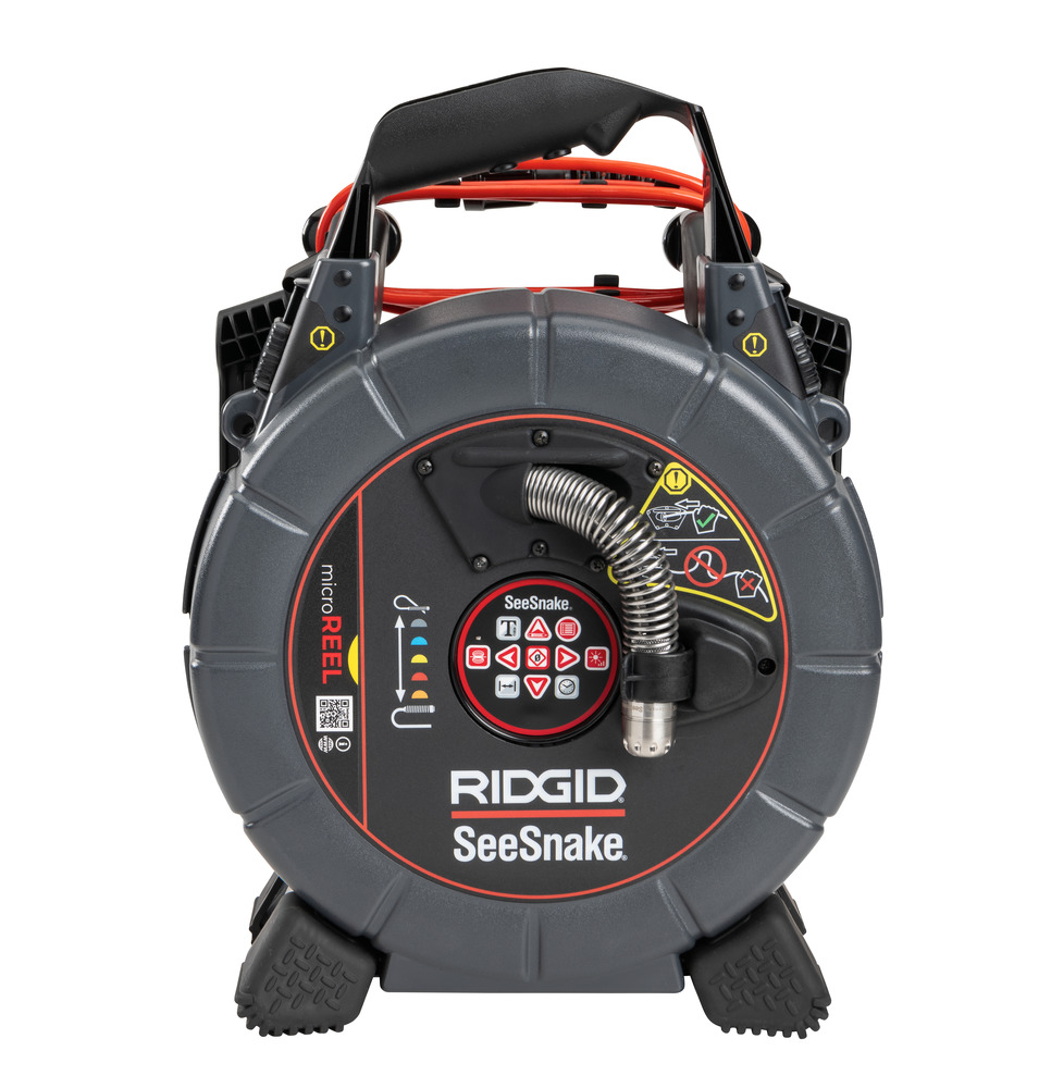 25mm Drain Inspection Camera with 100ft Cable, WiFi, 640x480 Resolution, and Integrated Sonde